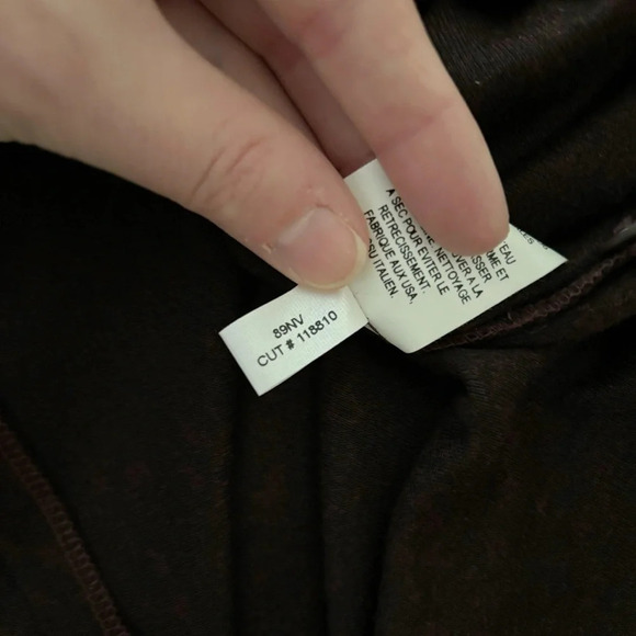 Rudsak High Waist Black Pant Trousers Size  S Black Office Work Dark Academia - Picture 11 of 11